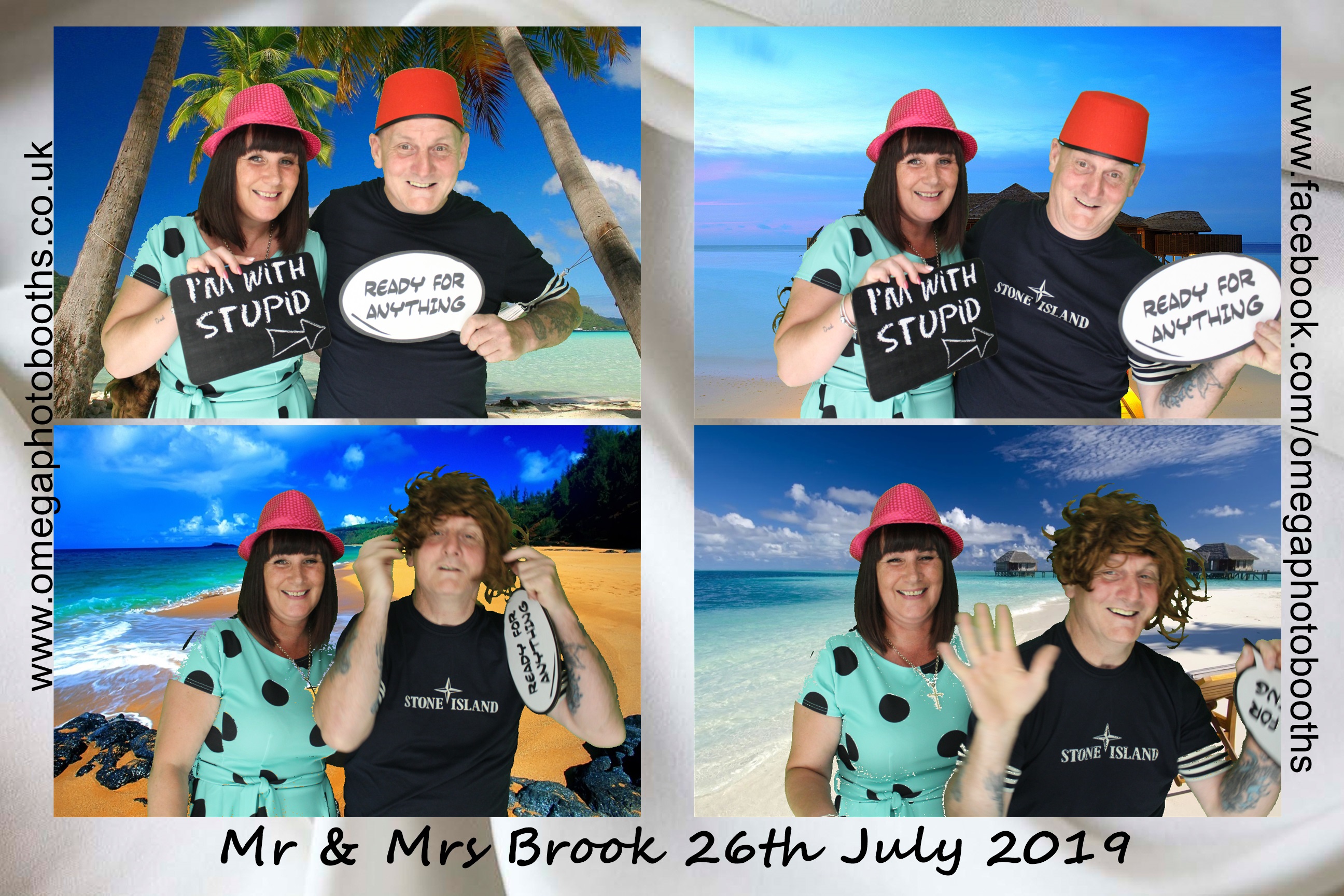 Mr & Mrs Brook's Wedding | View more photos from the event at gallery.omegaphotobooths.co.uk/u/Omega-Photobooths/Mr-Mrs-Brooks-Wedding